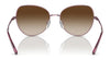 Vogue VO4255S Sunglasses | Size 56 / Gold №280/13 / Gradient Brown (3N 16%)