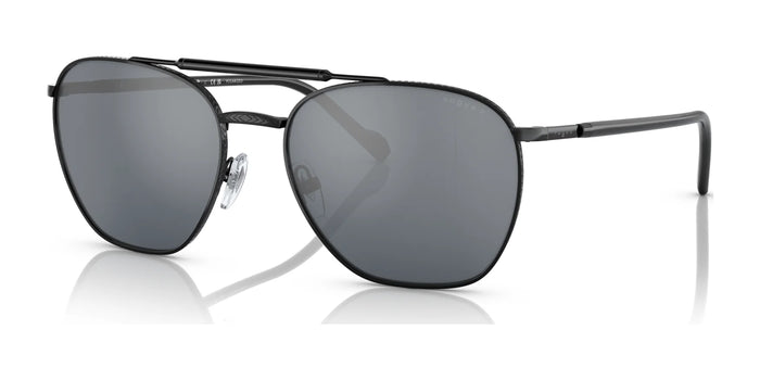 Vogue VO4256S Sunglasses | Size 57 / Black №352/4Y / Blue (Polarized) (2P 20.3%)