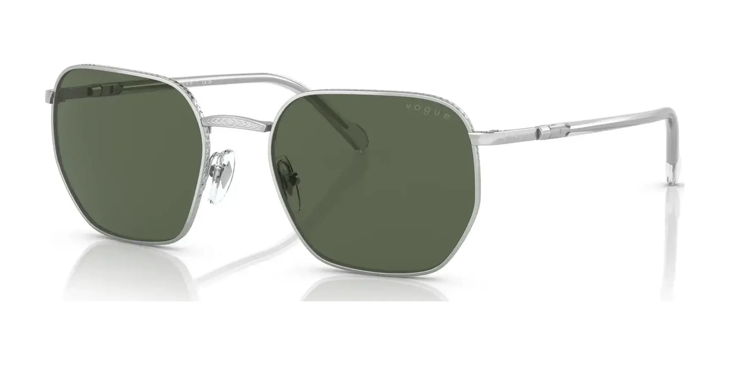 Vogue VO4257S Sunglasses Silver / Dark Green