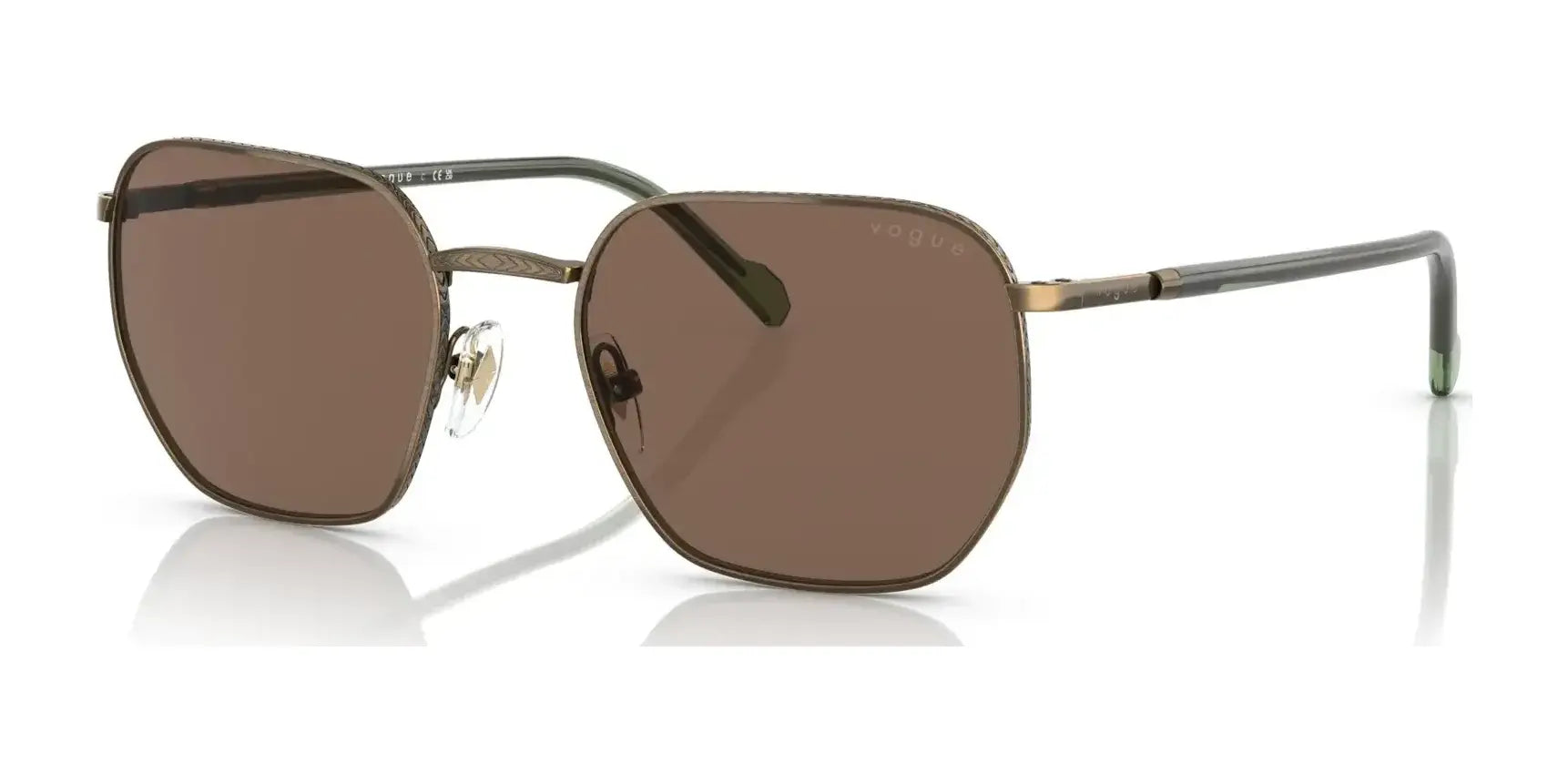 Vogue VO4257S Sunglasses Gold Antique / Dark Brown