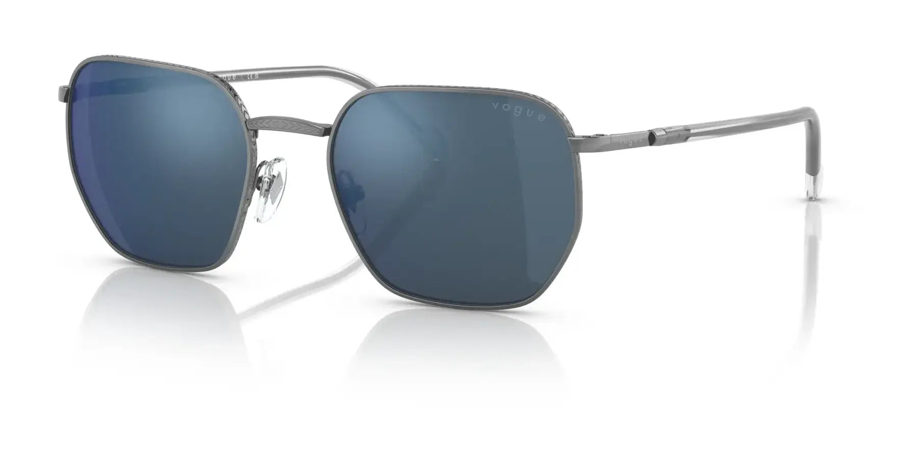 Vogue VO4257S Sunglasses Gunmetal / Blue Mirror Blue