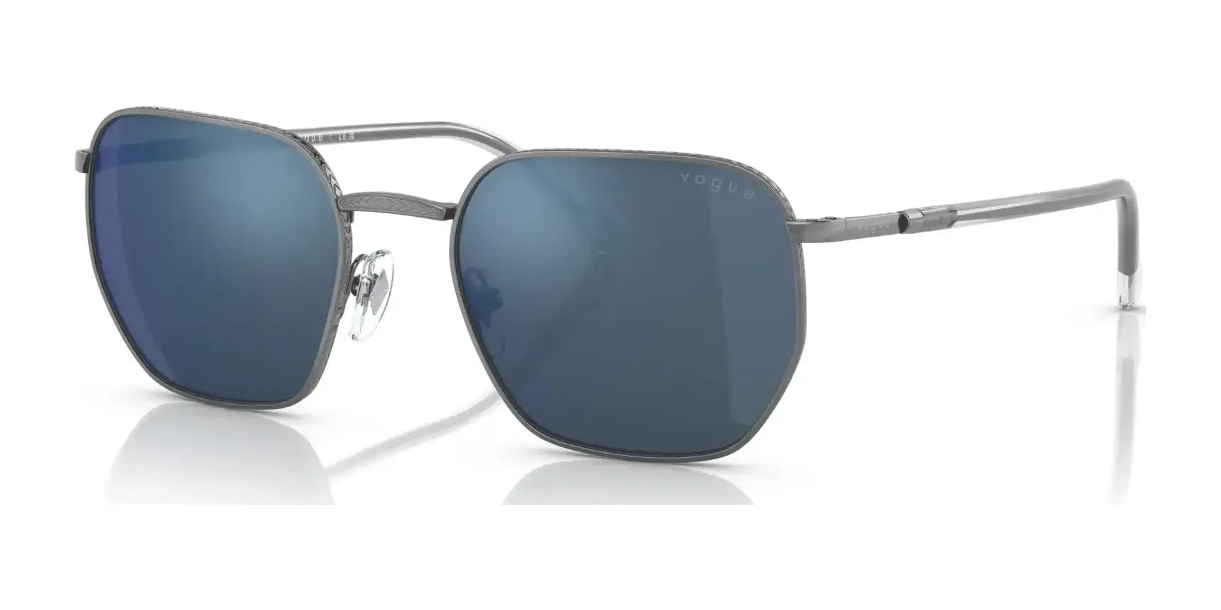 Vogue VO4257S Sunglasses Gunmetal / Blue Mirror Blue