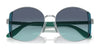 Vogue VO4267S Sunglasses | Size 53 / Silver / Grey Gradient Violet (Polarized) (2P 24.5%) №323/8J