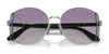 Vogue VO4267S Sunglasses | Size 53 / Silver / Grey Gradient Violet (Polarized) (2P 24.5%) №323/8J