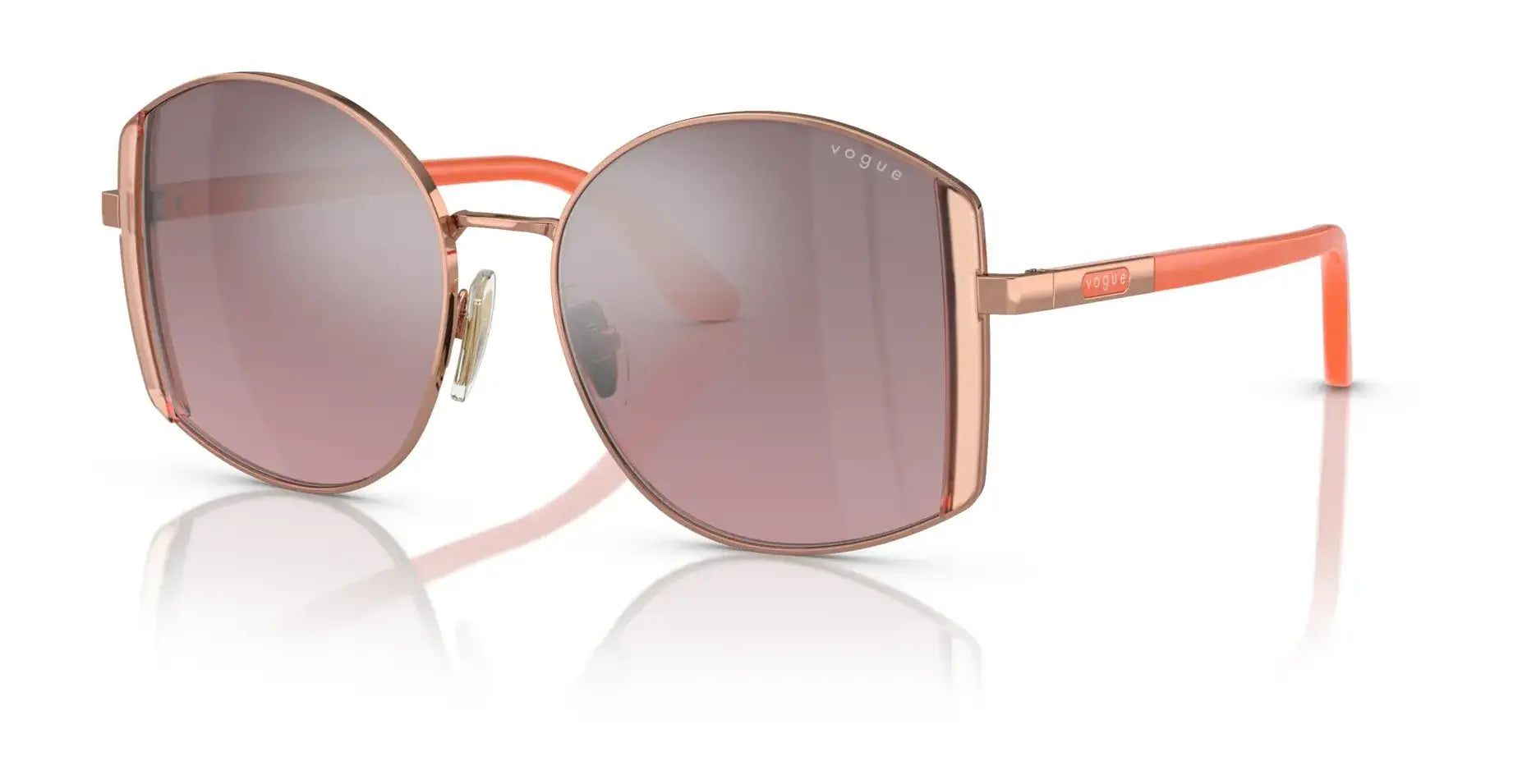 Vogue VO4267S Sunglasses Rose Gold / Violet Mirror Silver Gradient