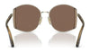 Vogue VO4267S Sunglasses | Size 53 / Silver / Grey Gradient Violet (Polarized) (2P 24.5%) №323/8J