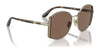 Vogue VO4267S Sunglasses | Size 53 / Silver / Grey Gradient Violet (Polarized) (2P 24.5%) №323/8J