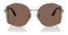 Vogue VO4267S Sunglasses | Size 53 / Silver / Grey Gradient Violet (Polarized) (2P 24.5%) №323/8J
