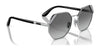 Vogue VO4268S Sunglasses | Size 55 / Pale Gold №848/73 / Dark Brown (3N 9%)