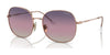Vogue VO4272S Sunglasses | Size 57 / Rose Gold / Trigradient Brown/Violet/Blue (2N 39.7%) №5152U6