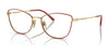 Vogue VO4273 Eyeglasses | Size 53 / Top Red/Gold №280