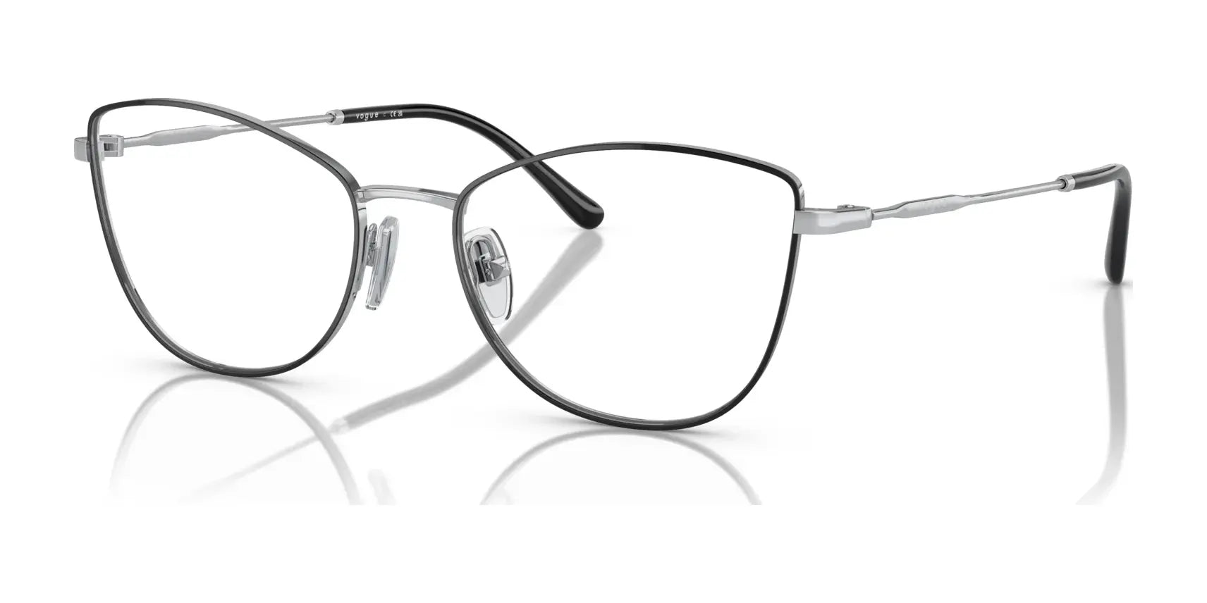 Vogue VO4273 Eyeglasses Top Black / Silver