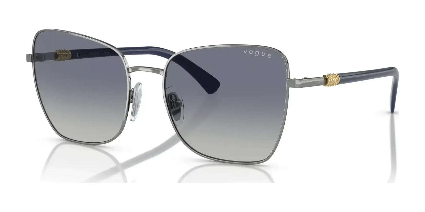 Vogue VO4277SB Sunglasses Gunmetal / Grey Gradient Blue