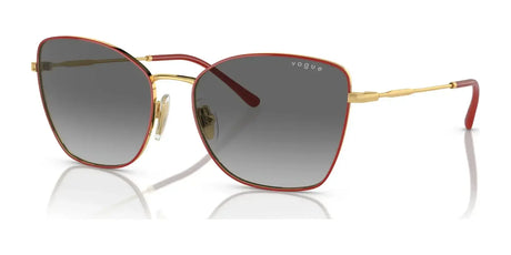 Vogue VO4279S Sunglasses Top Red / Gold / Grey Gradient