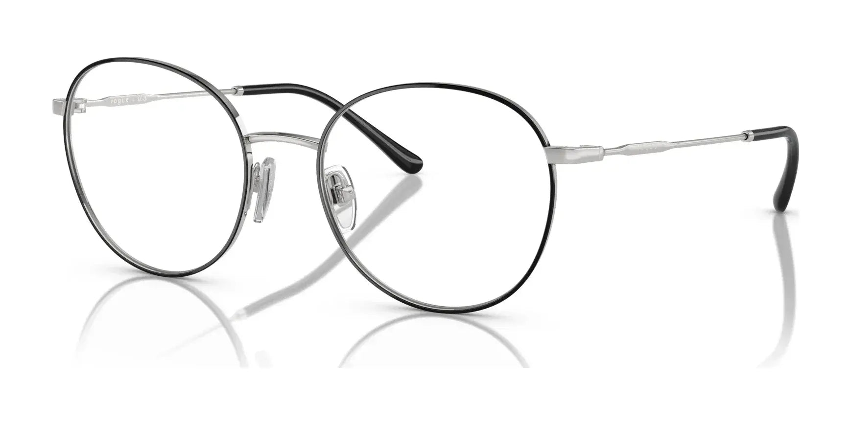 Vogue VO4280 Eyeglasses Top Black / Silver