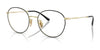 Vogue VO4280T Eyeglasses | Size 51 / Top Black/Light Gold №5195