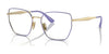 Vogue VO4283 Eyeglasses | Size 53 / Top Wisteria/Pale Gold №5184