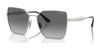 Vogue VO4284S Sunglasses | Size 56 / Silver / Grey Gradient (2N 26%) №323/11