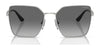 Vogue VO4284S Sunglasses | Size 56 / Rose Gold / Grey Gradient Dark Blue (2N 25%) №51524L