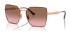 Vogue VO4284S Sunglasses | Size 56 / Top Bordeaux/Rose Gold / Pink Gradient Brown (2N 21.4%) №518214