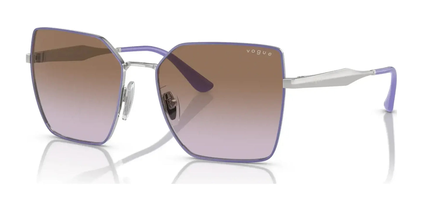 Vogue VO4284S Sunglasses Top Wisteria / Silver / Violet Gradient Brown