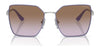 Vogue VO4284S Sunglasses | Size 56 / Rose Gold / Grey Gradient Dark Blue (2N 25%) №51524L