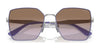 Vogue VO4284S Sunglasses | Size 56 / Rose Gold / Grey Gradient Dark Blue (2N 25%) №51524L