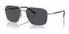 Vogue VO4289S Sunglasses | Size 59 / Matte Silver / Dark Grey (3N 9.3%) №323S87