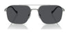 Vogue VO4289S Sunglasses | Size 59 / Matte Silver / Dark Grey (3N 9.3%) №323S87