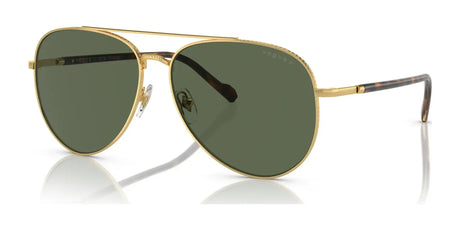 Vogue VO4290S Sunglasses Gold / Dark Green (Polarized)