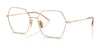 Vogue VO4297T Eyeglasses | Size 53 / Top Nude/Light Gold №5193