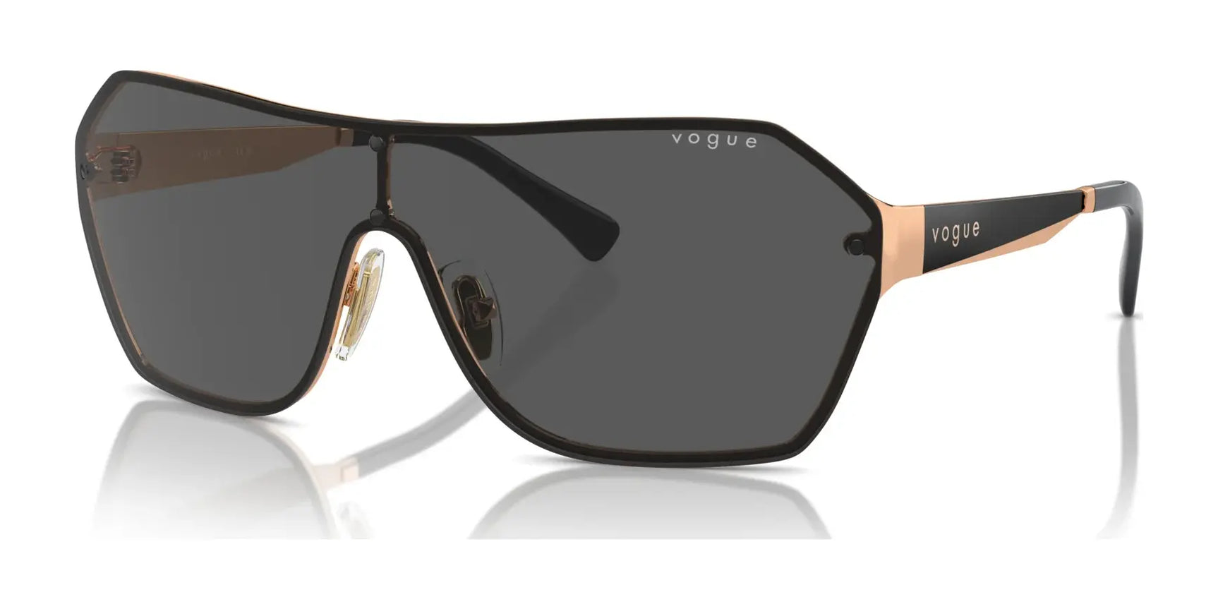 Vogue VO4302S Sunglasses Rose Gold / Dark Grey