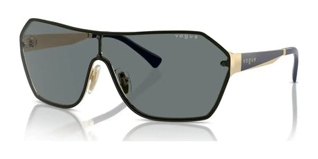 Vogue VO4302S Sunglasses Pale Gold / Dark Blue