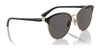 Vogue VO4303S Sunglasses | Size 56 / Top Black/Pale Gold / Black Smoke (3N 11.5%) №352/87