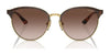 Vogue VO4303S Sunglasses | Size 56 / Top Black/Pale Gold / Black Smoke (3N 11.5%) №352/87