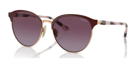 Vogue VO4303S Sunglasses Top Bordeaux / Rose Gold / Violet Gradient