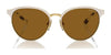 Vogue VO4303S Sunglasses | Size 56 / Top Black/Pale Gold / Black Smoke (3N 11.5%) №352/87