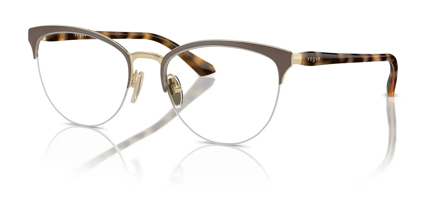Vogue VO4304 Eyeglasses Top Brown / Pale Gold