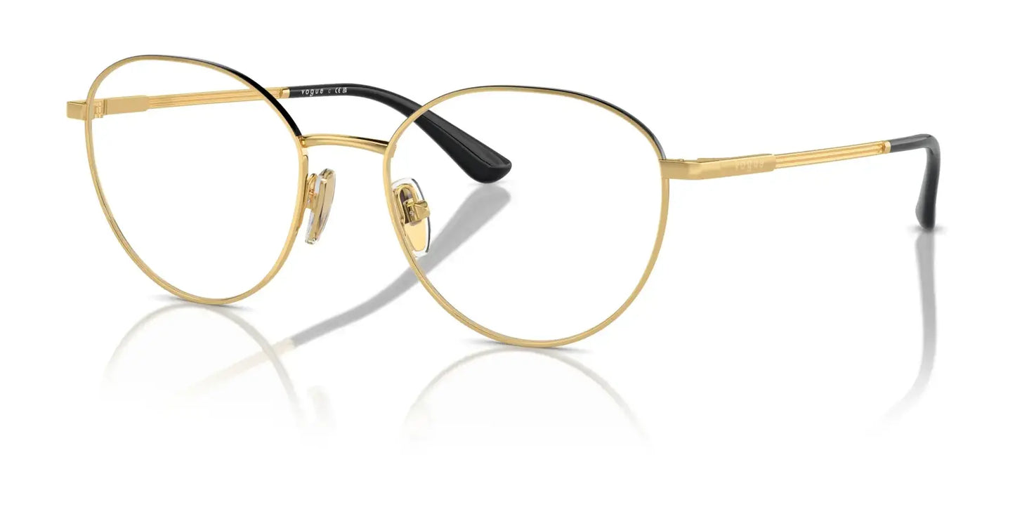 Vogue VO4306 Eyeglasses Gold / Top Black