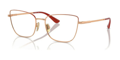 Vogue VO4307 Eyeglasses Rose Gold / Top Red