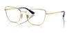 Vogue VO4307 Eyeglasses / Pale Gold/Top Black №848 / Size 52