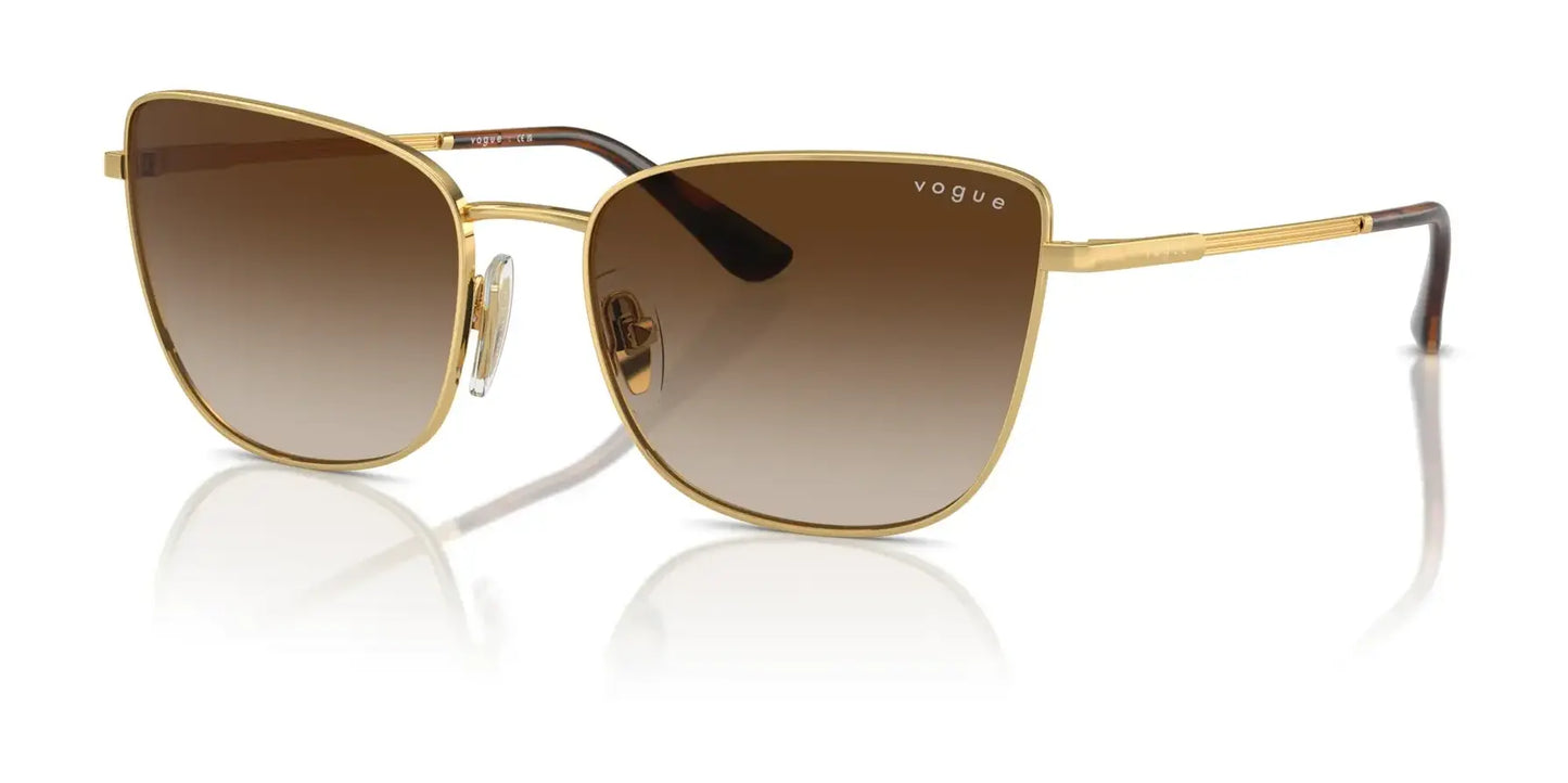 Vogue VO4308S Sunglasses Gold / Brown Gradient