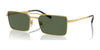 Vogue VO4309S Sunglasses / Gold / Dark Green (Polarized) (3P 14.7%) №280/9A / Size 55