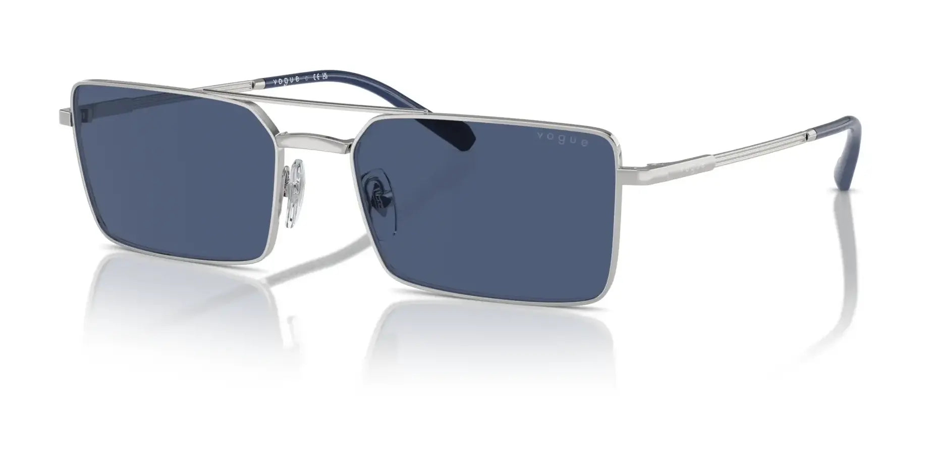 Vogue VO4309S Sunglasses Silver / Dark Blue