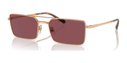 Vogue VO4309S Sunglasses Rose Gold / Purple Polarized