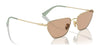 Vogue VO4316S Sunglasses | Size 56 / Gold / Grey Gradient Black (3N 15.6%) №280/8G