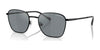 Vogue VO4322S Sunglasses | Size 53 / Matte Black / Blue Flash Silver (Polarized) (3P 14.4%) №352S4Y