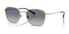 Vogue VO4322S Sunglasses | Size 53 / Rose Gold / Grey Gradient Blue (2N 25%) №51524L