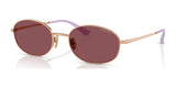 Vogue VO4323S Sunglasses Rose Gold / Purple (Polarized)