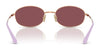 Vogue VO4323S Sunglasses | Size 56 / Pale Gold / Grey Gradient Brown (Polarized) (3P 14%) №848/T5